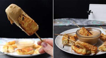 Air Fryer Tofu Satay