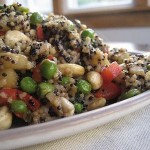 pineapple cashew quinoa stir fry