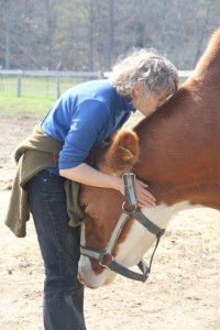 Kathy Stevens and Tucker