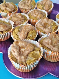 Pumpkin Cream Cheese Muffins