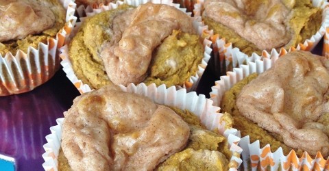 Pumpkin Cream Cheese Muffins