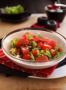 2_Watermelon Salad with Serrano Vinaigrette
