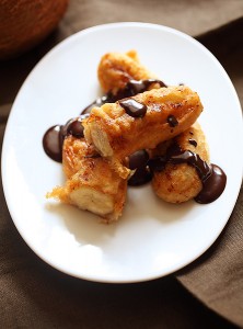 9_Fried Bananas with Caramel Sauce