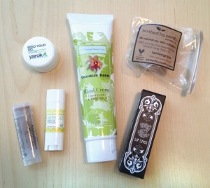 Vegan Cuts Beauty Box Feb Contents