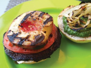 Portobello Peach Sandwich