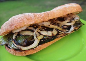 Grilled Eggplant Sandwich