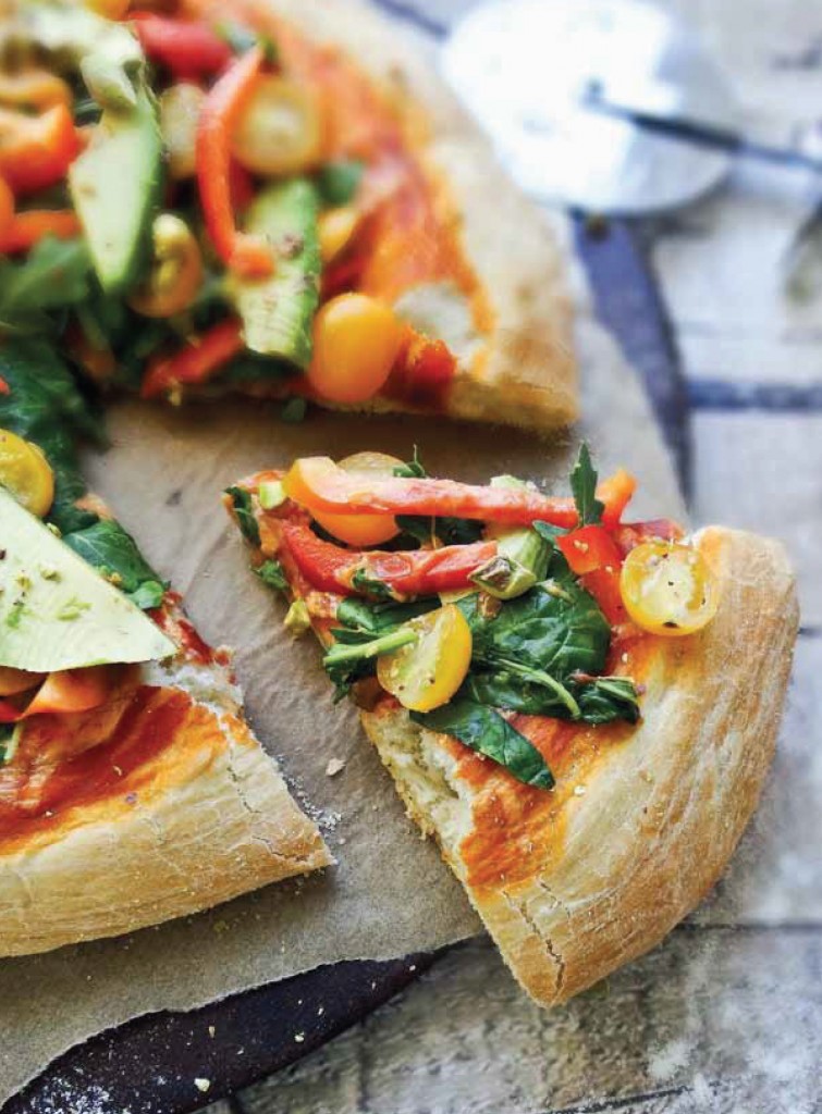 Arugula Salad Pizza