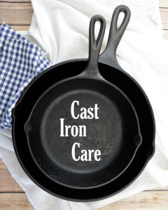 Cast Iron Care