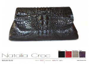 Natalia Croc in black