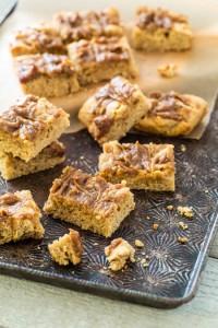 Salted Caramel Peanut Butter Bars-2