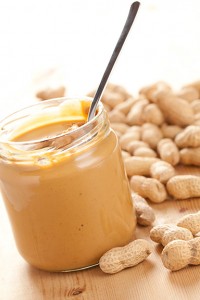 Peanut butter in jar