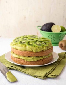 Greens 24-7.Avocado Kiwi Cake