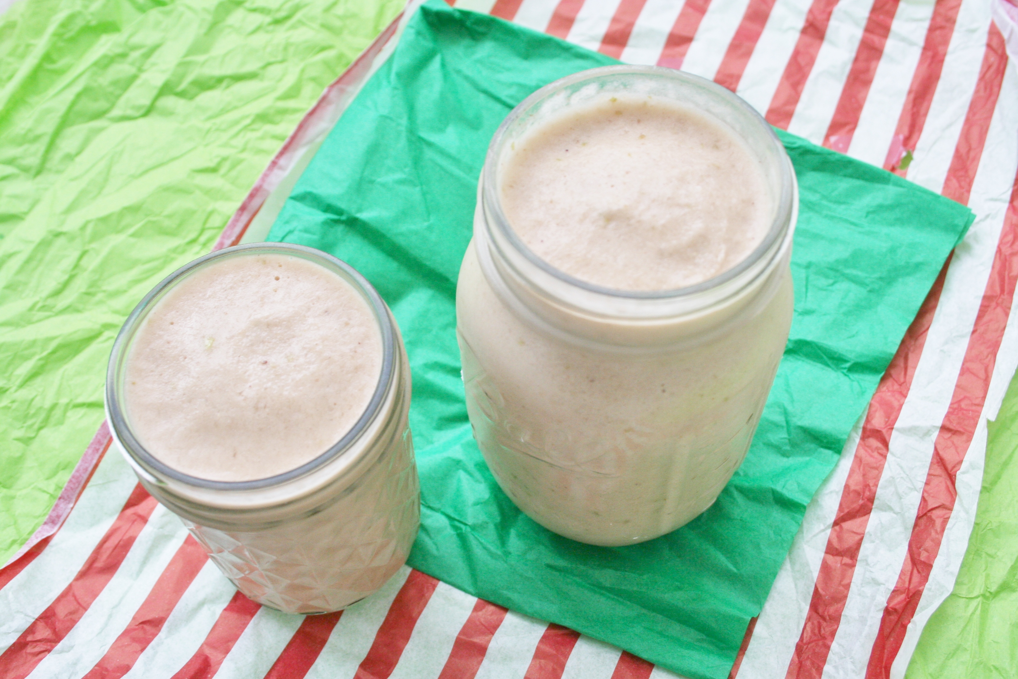 Vanilla PearBanana Protein Smoothie Chic Vegan