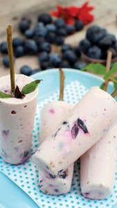 Blueberry Coconut Dreamsicles