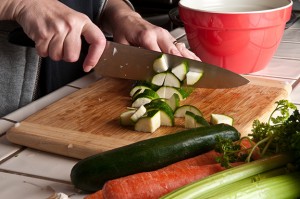 Chopping Vegetables