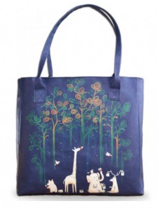 Paint the Rainforest Create and Case Vegan Bag