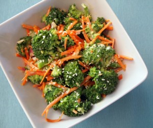 Vegan Broccoli Slaw