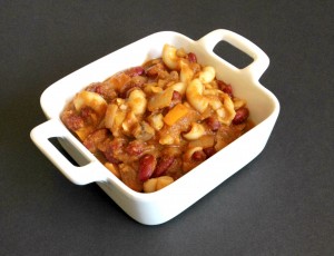 Vegan and Gluten-Free No-Tomato Macaroni Chili