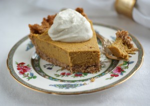 Vegan and Grain-Free Pumpkin Pie from Ricki Heller