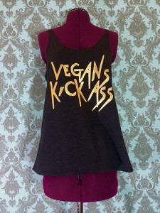 Vegans Kick Ass T-Shirt