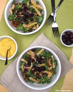 Pasta in Cashew Cream Sauce from What's for Dinner by Dianne Wenz