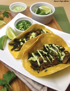 Seitan Chimichurri Tacos
