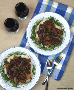 Tempeh Marsala