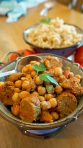 Laura Theodore’s Vegan Garbanzo Stew with Spicy Rice