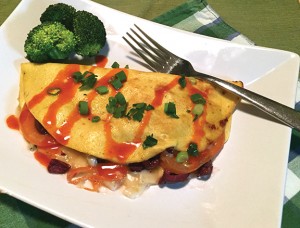 VeganEgg Omelet