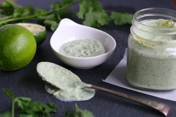 Vegan Cilantro Lime Crema