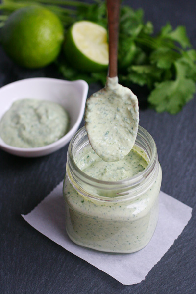 Vegan Cilantro Lime Crema