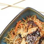 Sesame Shiitake Kelp Noodle Salad