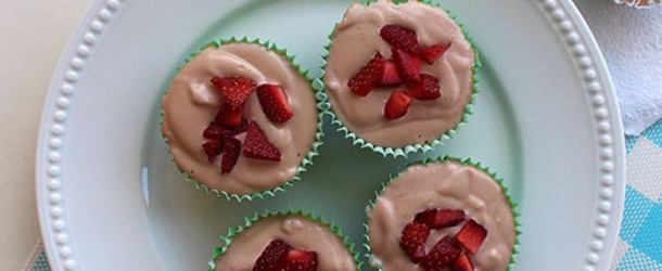 Mini Strawberry Cheesecakes