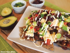 Vegan Chili Cheese Nachos