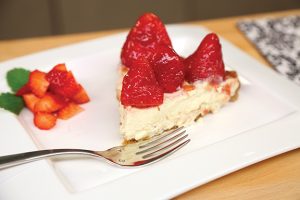 Strawberry Mountain Pie from Laura Theodore's Vegan-Ease