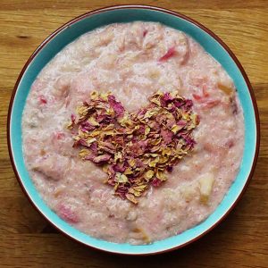 RHUBARB PORRIDGE SM SQ