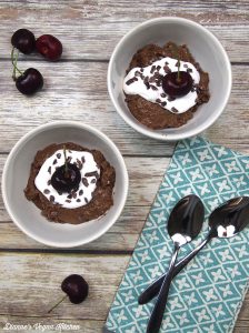 Chocolate Maca Chia Pudding from Protein Ninja by Terry Hope Romero