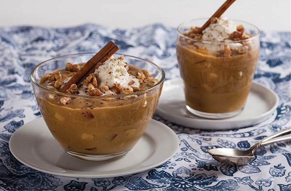 Cinnamon Papaya Pudding from The Healing Foods Cookbook by Gary Null