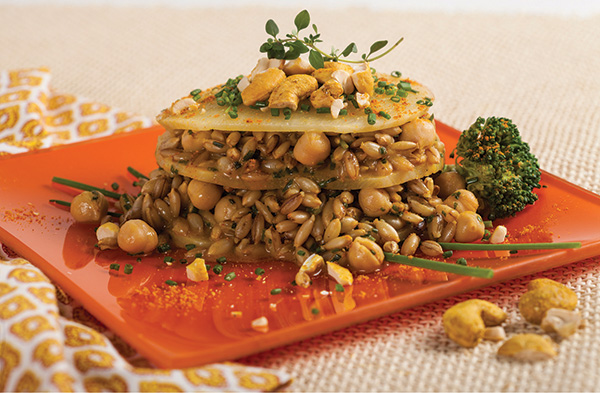 Curried Chickpeas with Veggies from The Healing Foods Cookbook by Gary Null