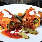Northern Mexico Chimichanga from Vegan Mexico by Jason Wyrick