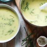 Punched Up Potato and Leek Soup from The Perfect Blend by Tess Masters