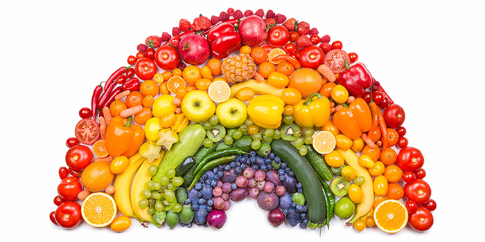 Eat a Rainbow of Colors for Optimum Health