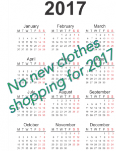 5 stylish 2017 shopping resolution ideas
