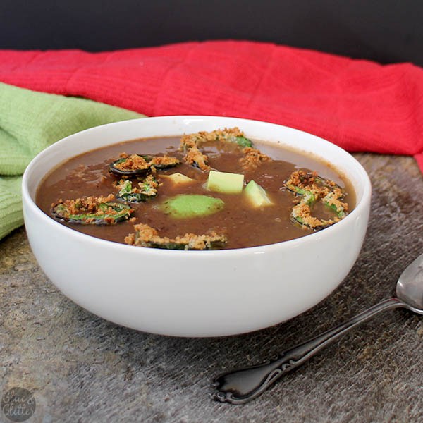Tomato Black Bean Soup from Vegan Mexico by Jason Wyrick 