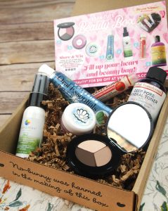 the February Vegan Cuts Beauty Box