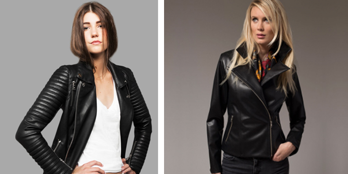 sustainable leather jacket