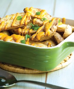 Cheesy Potato Wedges