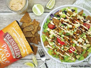 Vegan Chickpea Taco Salad