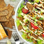 Vegan Chickpea Taco Salad