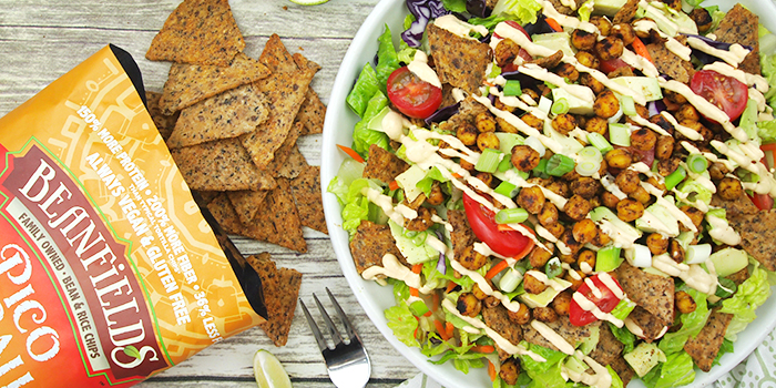 Vegan Chickpea Taco Salad